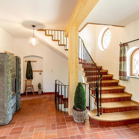 Landhaus Karbach Komplett Oder Einzelne Wohneinheiten Villa Inkl Sauna Bzw Waldhaeuschen Hirten Exteriör bild